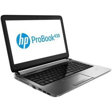 Laptop Refurbished HP ProBook 430 G1, Intel Core I5-4300U 1.9GHz up to 2.90GHz, 4GB DDR3, 128GB SSD Sata 13.3 inch, 1366x768, Webcam