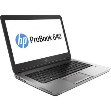 Laptop Refurbished HP ProBook 640 G1, Intel Core i5-4210M 2.6GHz up to 3.2GHz, 8GB DDR3, 120GB SSD, 14 Inch, HD+, Webcam