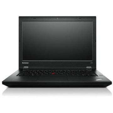 Laptop Refurbished Lenovo ThinkPad L450 (Procesor Intel® Core™ i5-4300U (3M Cache, up to 2.90 GHz) 14inch HD, 4GB, 120GB SSD, Intel® HD Graphics 4400, Negru)