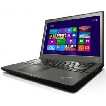 Laptop Refurbished Lenovo ThinkPad X240, Intel Core i5-4210U 1.70GHz up to 2.70GHz, 4GB DDR3, 320GB HDD, 12.5 inch, 1366x768, Webcam (Negru)