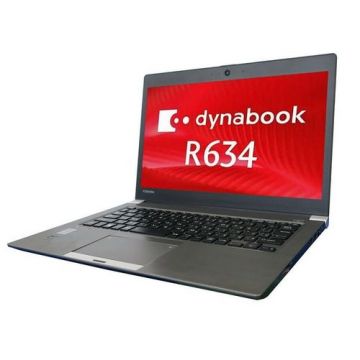 Laptop Refurbished Toshiba Dynabook Satellite R634/K, Intel Core™ i5-4200M CPU 2.50GHz up to 3.10GHz, 4GB DDR3, 120GB SSD, 13.3 Inch, HD 1366x768, Webcam (Negru)