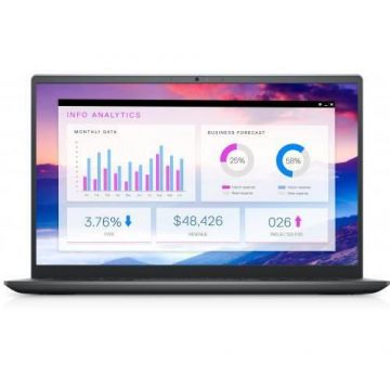 Nou! Laptop Dell Vostro 5410 (Procesor Intel® Core™ i5-11320H (8M Cache, up to 4.50 GHz) 14inch FHD, 8GB, 512GB SSD, Intel Iris Xe Graphics, Linux, Gri)