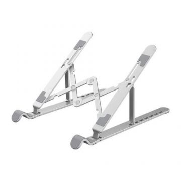 Stand laptop Orico PFB-A2, aluminiu, pliabil (Argintiu)