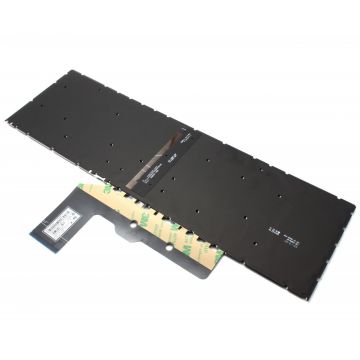 Tastatura Argintie HP Envy x360 15-EE iluminata layout US fara rama enter mic