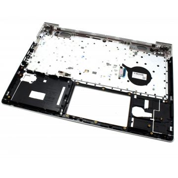 Tastatura HP ProBook 440 G6 Neagra cu Palmrest Argintiu iluminata backlit