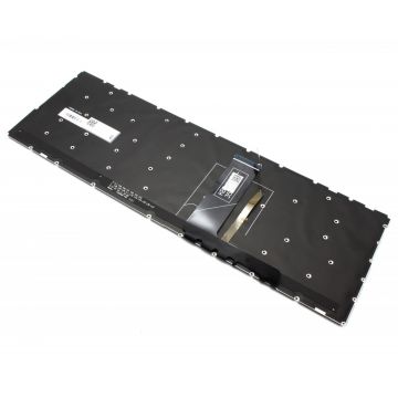 Tastatura Lenovo IdeaPad 3-15ADA05 Argintie iluminata backlit