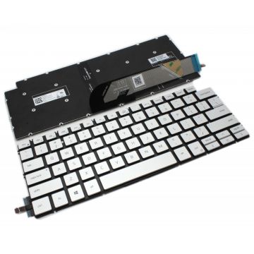 Tastatura Dell 02RVRV Argintie iluminata backlit