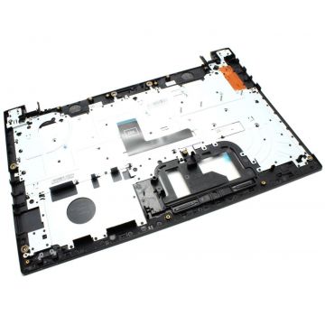 Tastatura Toshiba Satellite L50D-C neagra cu Palmrest rosu