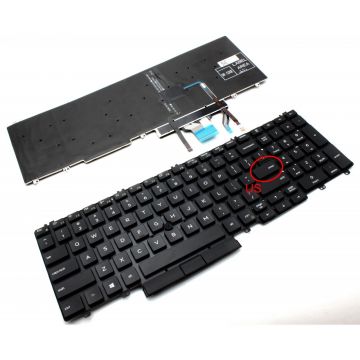Tastatura Dell 0266YW iluminata layout US fara rama enter mic