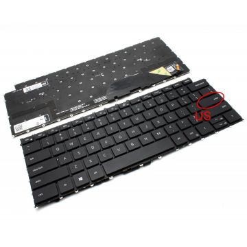 Tastatura Dell 4900JD010C01 iluminata layout US fara rama enter mic