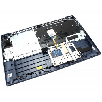 Tastatura Lenovo IdeaPad 330S-15ARR Neagra cu Palmrest Albastru si TouchPad