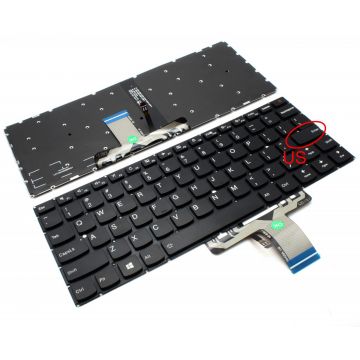 Tastatura Lenovo SN20K82338 iluminata layout US fara rama enter mic