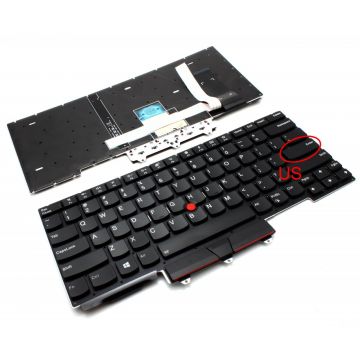 Tastatura Lenovo SN20U63672-01 iluminata layout US fara rama enter mic