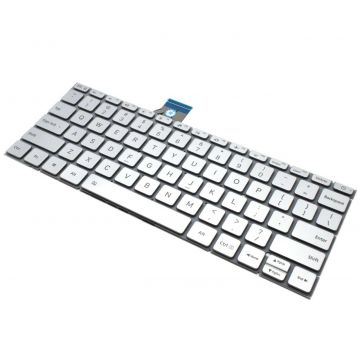 Tastatura Xiaomi 6037B0127601 Argintie iluminata backlit