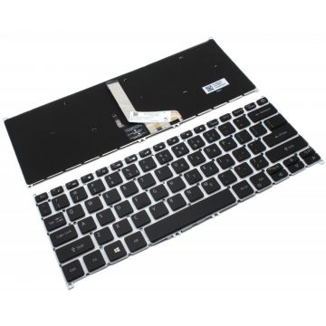 Tastatura Acer PK132WG1C03 Neagra iluminata backlit