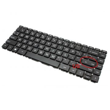 Tastatura HP 14-CK layout US fara rama enter mic