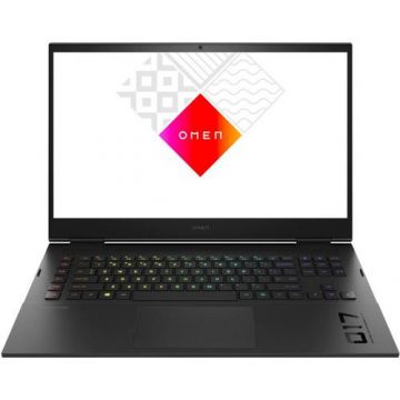 Laptop Gaming HP OMEN 17-ck1014nq (Procesor Intel® Core™ i7-12700H (24M Cache, up to 4.70 GHz) 17.3inch FHD IPS 144Hz, 16GB, 1TB SSD, nVidia GeForce RTX 3070 Ti @8GB, Negru)