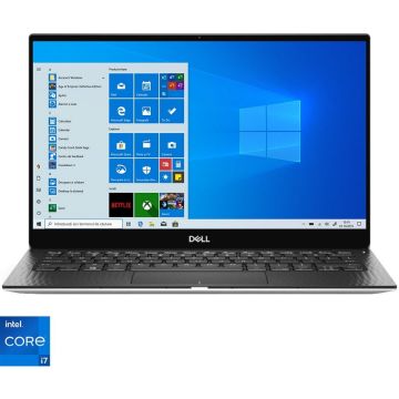 Laptop ultraportabil Dell XPS 9305 cu procesor Intel® Core™ i7-1165G7 pana la 4.70 GHz, 13.3, Full HD, 16GB, 512GB SSD, Intel® Iris® Xe Graphics, Windows 10 Pro, 3Y Basic On Site Warranty