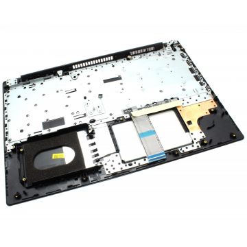 Tastatura Lenovo IdeaPad L340-15IWL Touch Gri cu Palmrest Gri Inchis