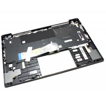 Tastatura Lenovo IdeaPad S530-13IML Gri cu Palmrest Gri si Orificiu Amprenta iluminata backlit