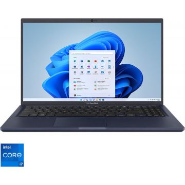 Ultrabook ASUS 15.6'' ExpertBook B1 B1500CEAE, FHD, Procesor Intel® Core™ i7-1165G7 (12M Cache, up to 4.70 GHz, with IPU), 16GB DDR4, 512GB SSD, Intel Iris Xe, Win 11 Pro, Star Black