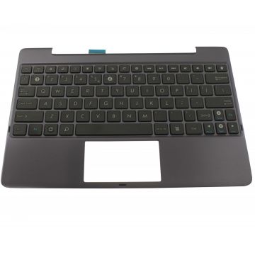 Tastatura Asus Transformer Prime TF201 neagra cu Palmrest Amethyst Gray