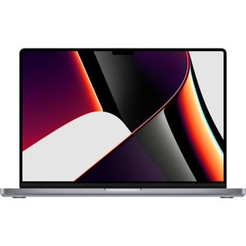 Laptop Apple 16.2'' MacBook Pro 16, XDR (3456x2234), Procesor M1 Max (CPU 10-core, GPU 32-core, Neural Engine 16-core), 32GB, 1TB SSD, macOS, INT KB, Space Gray