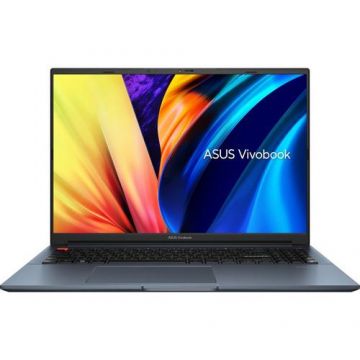 Laptop ASUS Vivobook Pro 16 K6602HC (Procesor Intel® Core™ i5-11400H (12M Cache, up to 4.50 GHz) 16inch WUXGA, 16GB, 512GB SSD, nVidia GeForce RTX 3050 @4GB, Win 11 Pro, Albastru)