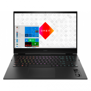 Laptop Gaming HP OMEN 16-k0002nq (Procesor Intel® Core™ i9-12900H (24M Cache, up to 5.00 GHz) 16.1inch QHD IPS 165Hz, 16GB, 1TB SSD, nVidia GeForce RTX 3070 Ti @8GB, Win 11 Home, Negru) Laptop Gaming HP OMEN 16-k0002nq (Procesor Intel® Core™ i9-12900H (24M Cache, up to 5.00 GHz) 16.1inch QHD IPS 165Hz, 16GB, 1TB SSD, nVidia GeForce RTX 3070 Ti @8GB, Win 11 Home, Negru)