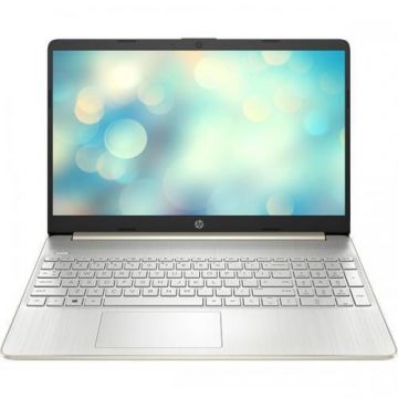 Laptop HP 15s-fq5013nq (Procesor Intel® Core™ i7-1255U (12M Cache, up to 4.70 GHz) 15.6inch FHD, 8GB, 512GB SSD, Intel® Iris® Xe Graphics, Argintiu/Auriu)