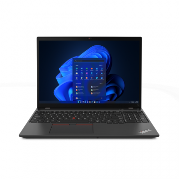 Laptop Lenovo ThinkPad T16 (Procesor Intel® Core™ i7-1260P (18M Cache, up to 4.70 GHz) 16inch WUXGA, 16GB, 512GB SSD, Intel Iris Xe Graphics, Win11 Pro, Negru)