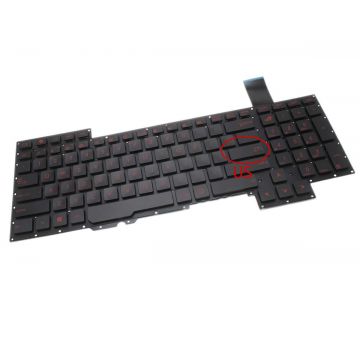 Tastatura Asus 0KNB0 E601UI00 layout US fara rama enter mic