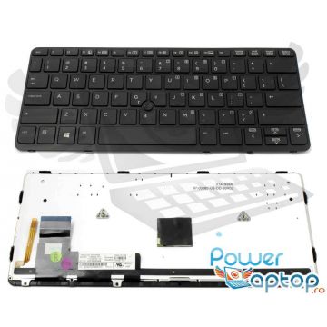 Tastatura HP EliteBook 725 G2 iluminata backlit