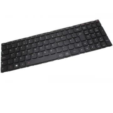 Tastatura Lenovo IdeaPad 700 15ISK iluminata layout UK fara rama enter mare