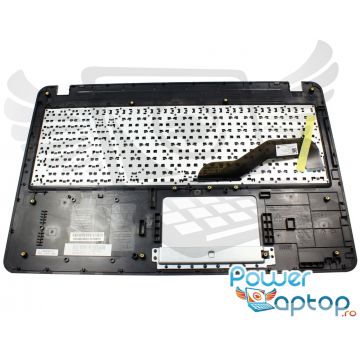 Tastatura Asus 90NB0B03 R30690 neagra cu Palmrest gri