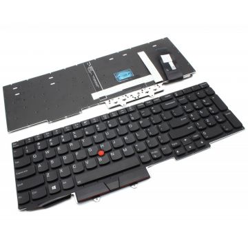 Tastatura Lenovo ThinkPad E15 Gen 2 iluminata cu TrackPoint