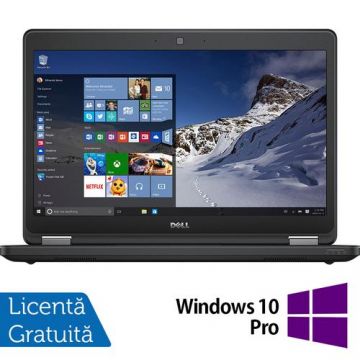 Laptop Refurbished DELL Latitude E5470, Intel Core i5-6200U 2.30GHz, 8GB DDR4, 240GB SSD, 14 Inch Full HD TouchScreen, Webcam + Windows 10 Pro