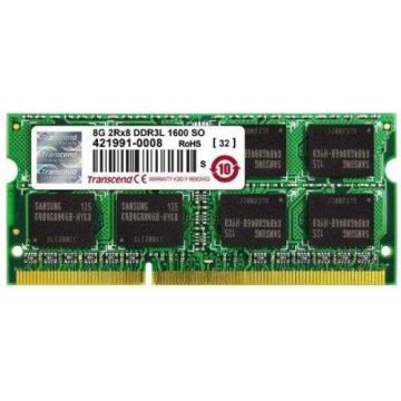 Memorie Laptop Transcend JetRam MAC DDR3L, 1x8GB, 1600MHz, 1.35V
