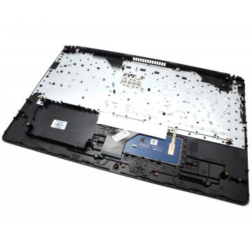 Tastatura HP 17Z-CA Neagra cu Palmrest Negru si TouchPad iluminata backlit