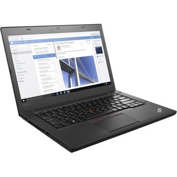 Laptop Second Hand LENOVO ThinkPad T460, Intel Core i5-6200U 2.30GHz, 8GB DDR3, 120GB SSD, 14 Inch HD, Webcam