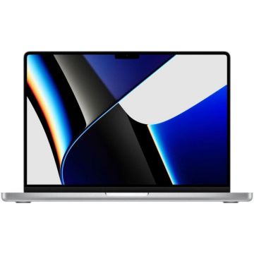 Laptop Apple 14.2'' MacBook Pro 14 Liquid Retina XDR, Apple M1 Pro chip (10-core CPU), 32GB, 1TB SSD, Apple M1 Pro 16-core GPU, macOS Monterey, Silver, INT keyboard, Late 2021