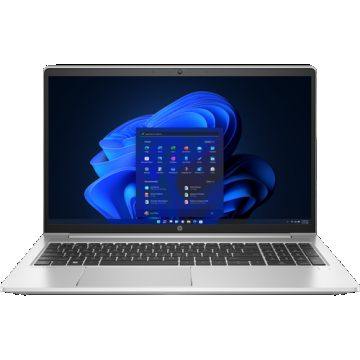 Laptop HP ProBook 455 G9 (Procesor AMD Ryzen 7 5825U (16M Cache, up to 4.5 GHz), 15.6inch FHD, 16GB, 512GB SSD, AMD Radeon Graphics, Win 11 Pro, Argintiu)