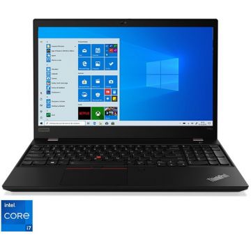 Laptop Lenovo ThinkPad P15s Gen 2 cu procesor Intel Core i7-1165G7 pana la 4.70 GHz, 15.6, Full HD, 16GB, 512GB SSD, NVIDIA® T550 4GB, Windows 10 Pro, Black