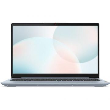 Laptop Lenovo IdeaPad 3 15ABA7 (Procesor AMD Ryzen 7 5825U (16M Cache, up to 4.5 GHz) 15.6inch FHD IPS, 16GB, 512GB SSD, AMD Radeon Graphics, Albastru)