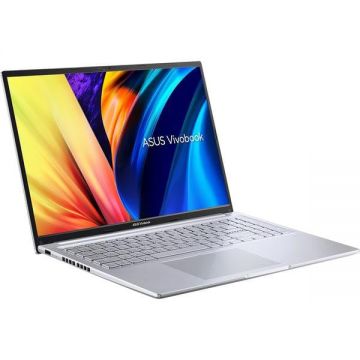 Laptop ASUS VivoBook 16X, M1603QA-MB103, 16.0-inch, WUXGA (1920 x 1200) 16:10, Ryzen(T) 7 5800H 8GB DDR4 on board + 8GB DDR4 SO-DIMM, 1TB M.2, Silver, 2 years, No preinstalled OS