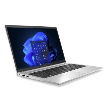 Laptop HP ProBook 450 G9 cu procesor Intel Core i7-1255U 10-Core ( 1.7GHz, up to 4.7GHz, 12MB), 15.6 inch FHD, Intel UHD Graphics, 16GB DDR4, SSD, 512GB PCIe NVMe, Free DOS, Pike Silver