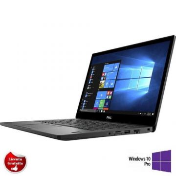 Laptop Refurbished DELL Latitude E7480 Core i5-7300U 8GB DDR4 512GB SSD 14inch FHD Webcam Windows 10 Professional