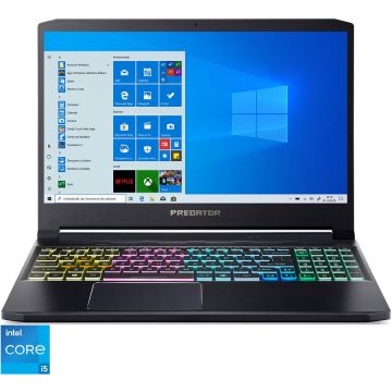 Laptop Gaming Acer Nitro 5 AN517-41 cu procesor AMD Ryzen™ 7 5800H pana la 4.40 GHz, 17.3, Full HD, IPS, 144Hz, 16GB, 1TB SSD, NVIDIA® GeForce RTX™ 3050 Ti 4GB, No OS, Black