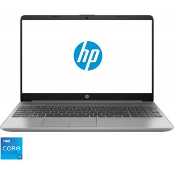 Laptop HP 250 G9 cu procesor Intel® Core™ i5-1235U pana la 4.40 GHz, 15.6, Full HD, 8GB, 512GB SSD, Intel® Iris Xe Graphics, Free DOS, Asteroid Silver