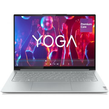 Laptop ultraportabil Lenovo Yoga Slim 7 14ARH7 cu procesor AMD Ryzen™ 9 6900HS​ Creator Edition pana la 4.90 GHz, 14, 2.8K, IPS, 16GB, 1TB SSD, AMD Radeon 680M Graphics, No OS, Cloud Grey, 3y on-site Premium Care
